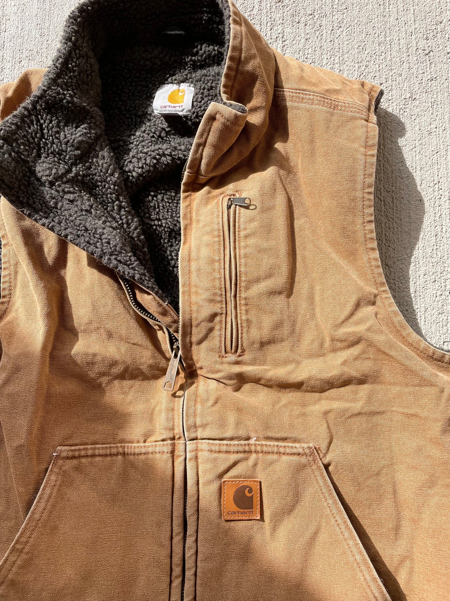 Carhartt Sherpa Lined Vest (L)