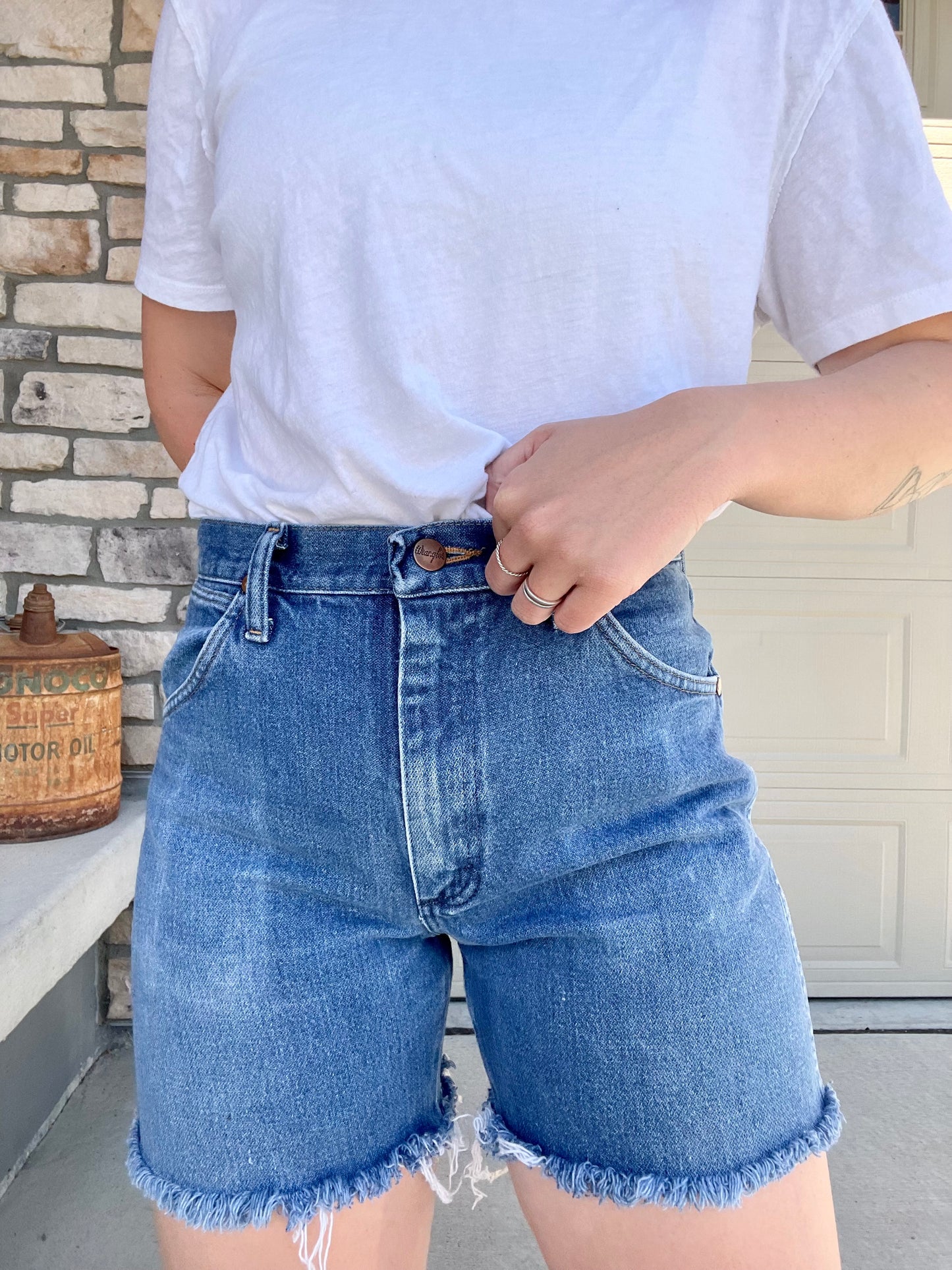 Vintage Wrangler Cut Off Shorts (28)