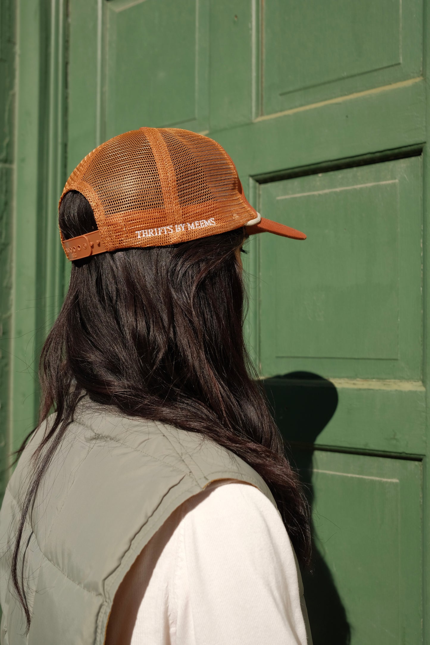 Thrifty the Bear Hat - rust