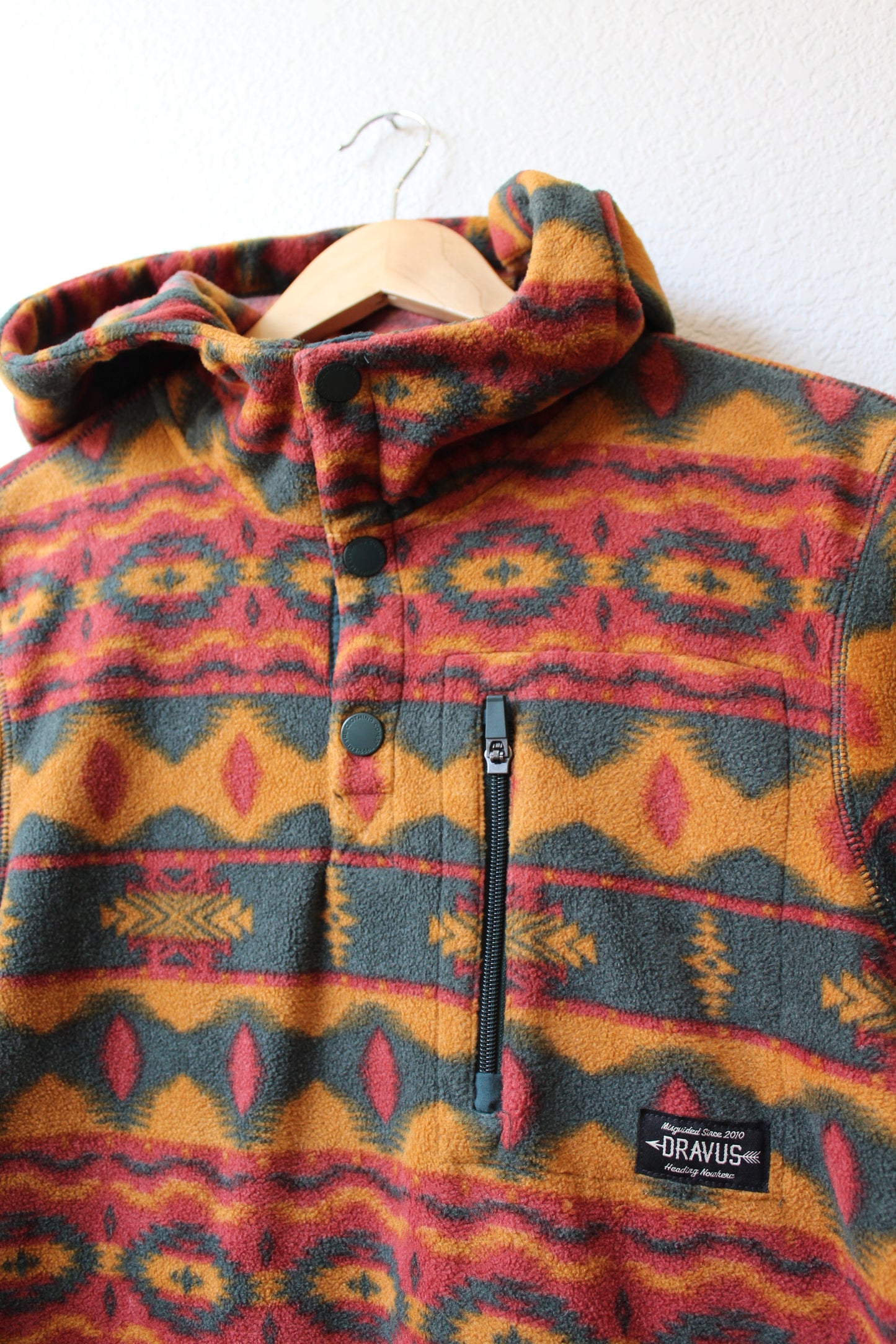 Aztec Fleece Hoodie (M)