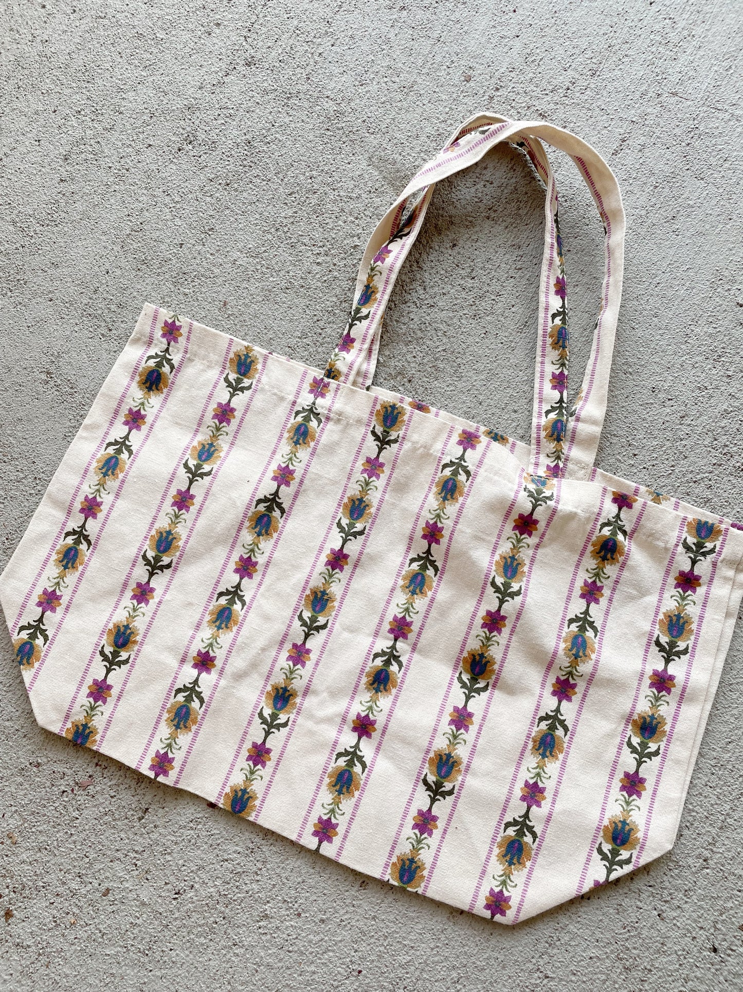 Floral Market Bag