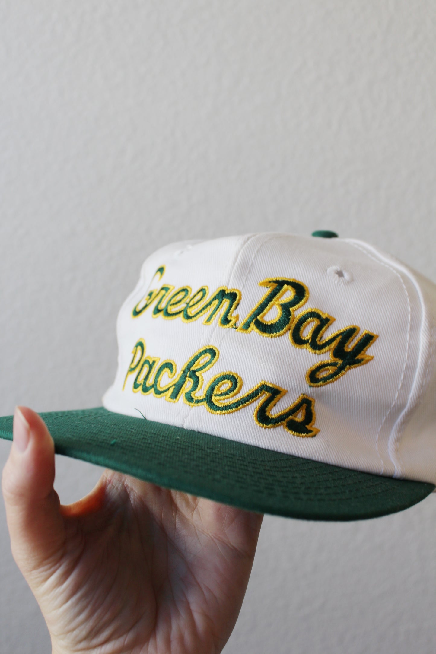 Vintage Green Bay Packer Snap Back Hat