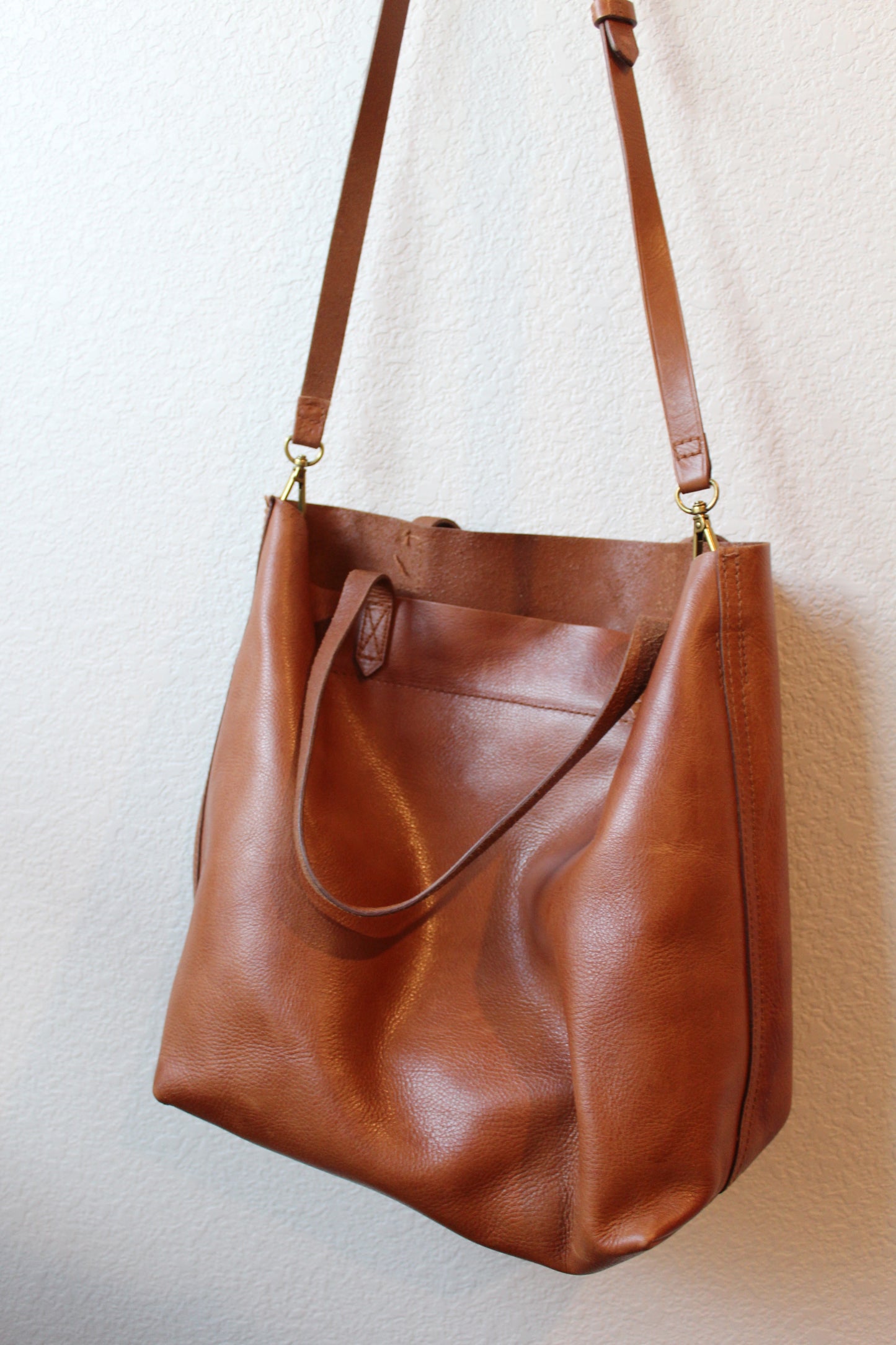 Madewell Leather Transport Tote