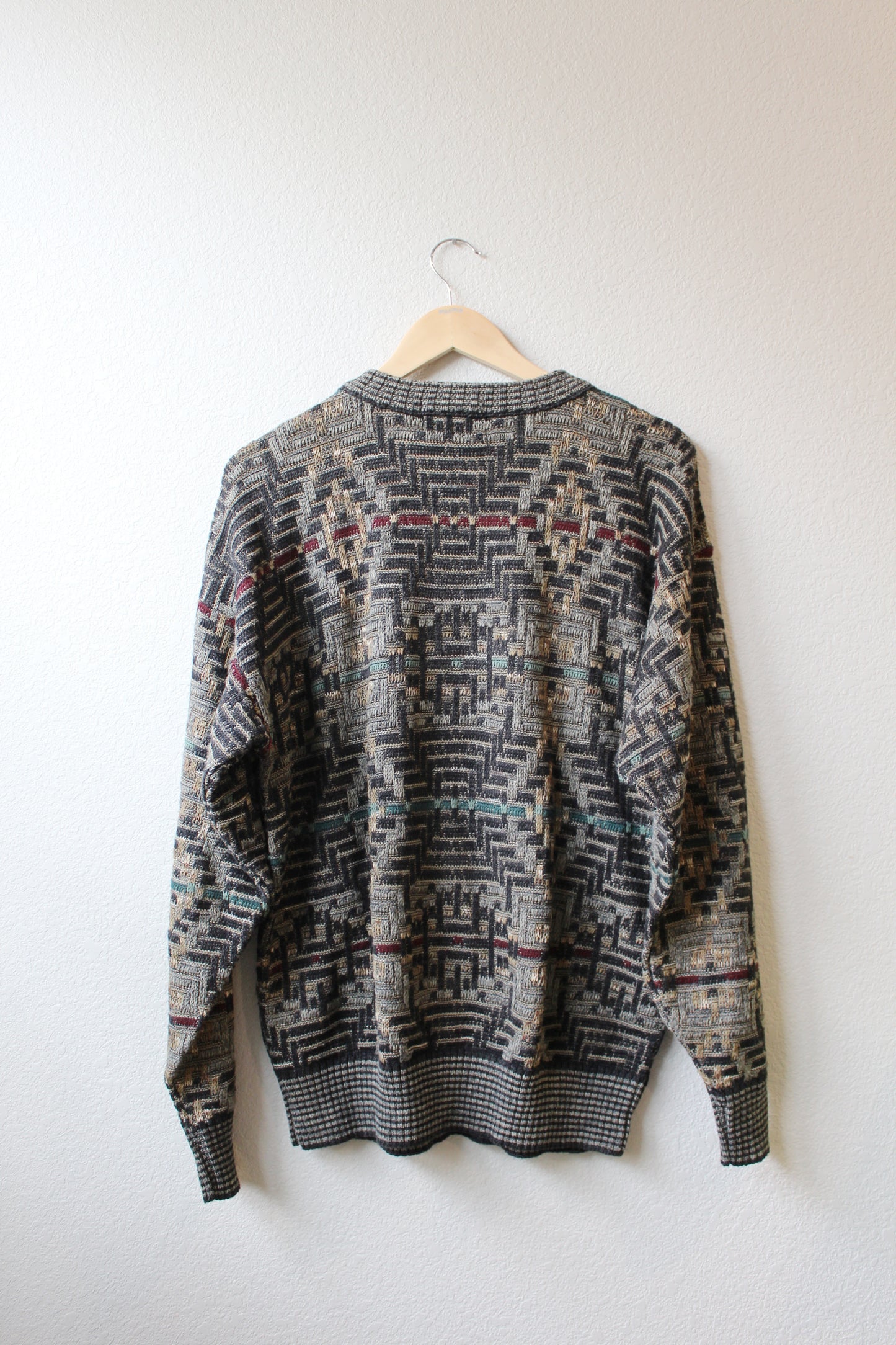 Vintage TSR Patterned Sweater (L)