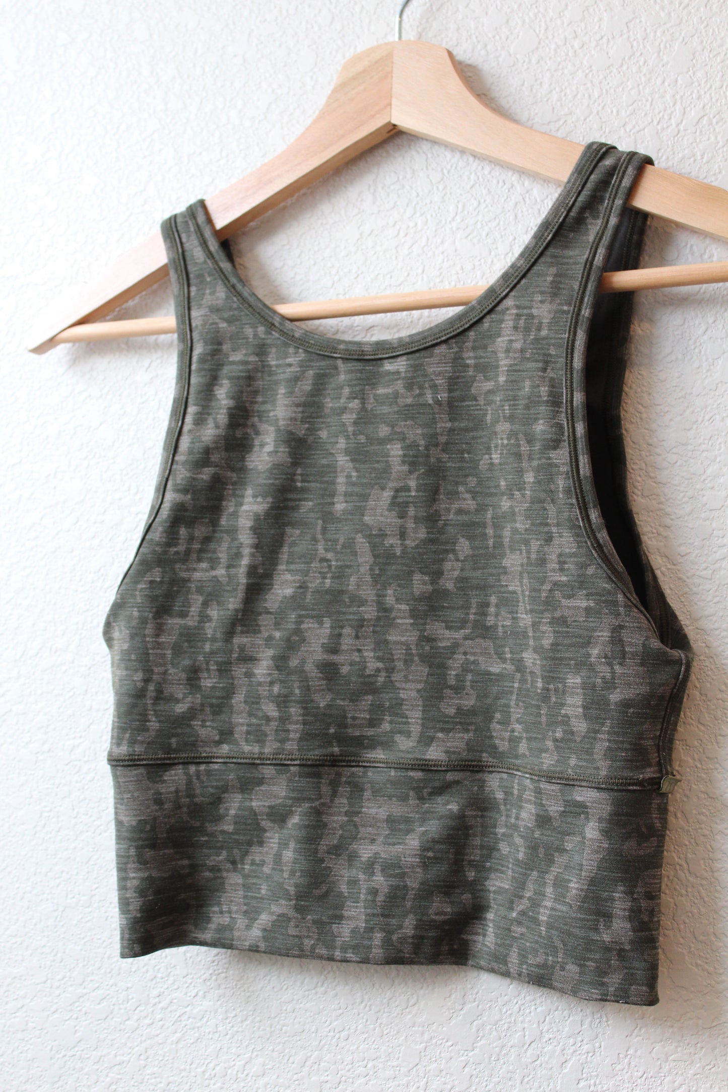 Green Lululemon High Neck Bra Top (S)