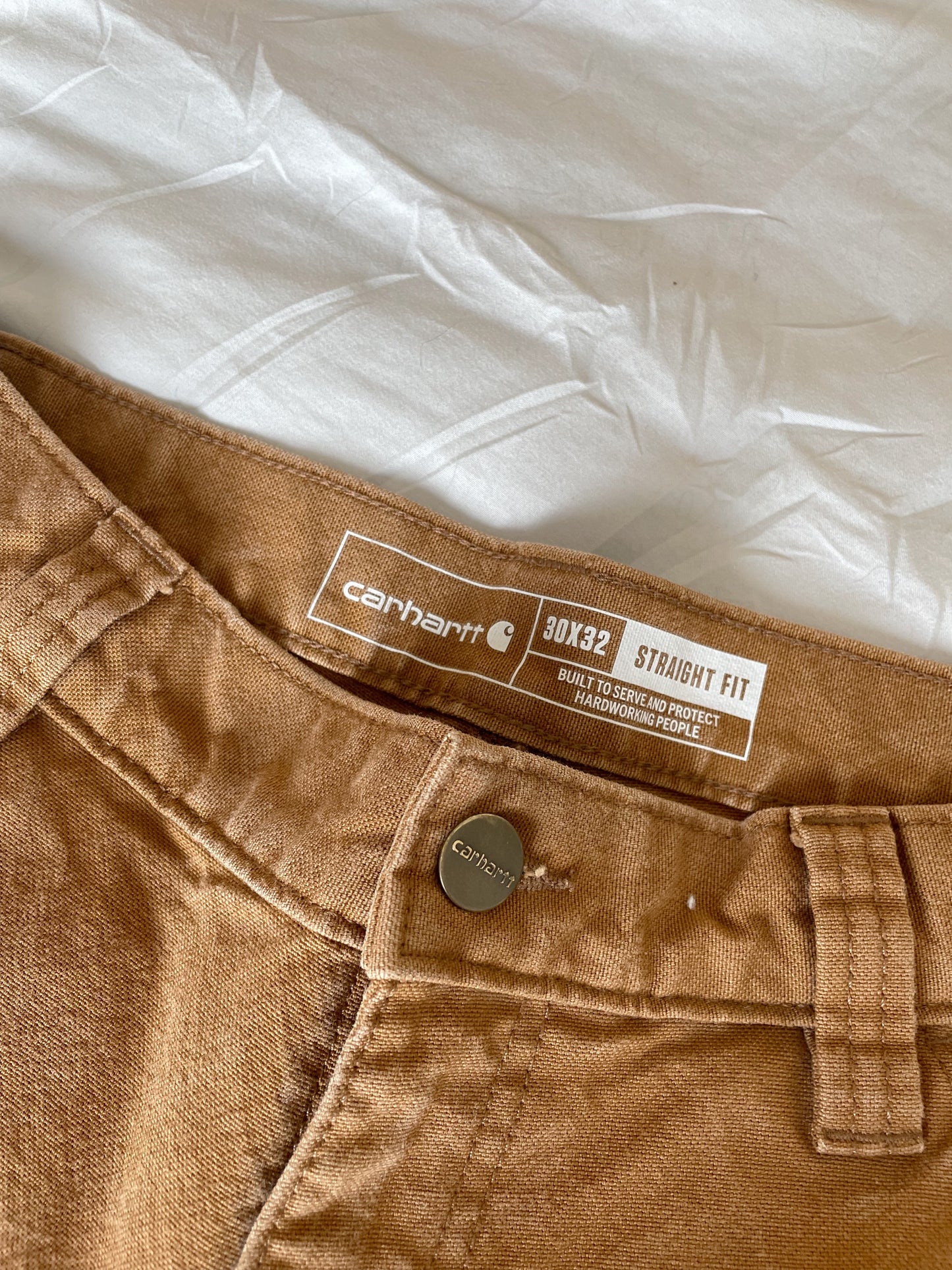 Carhartt Double Knee Canvas Pants (30)