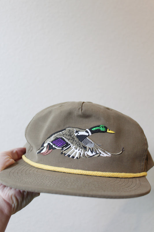 Embroidered Duck Snap Back