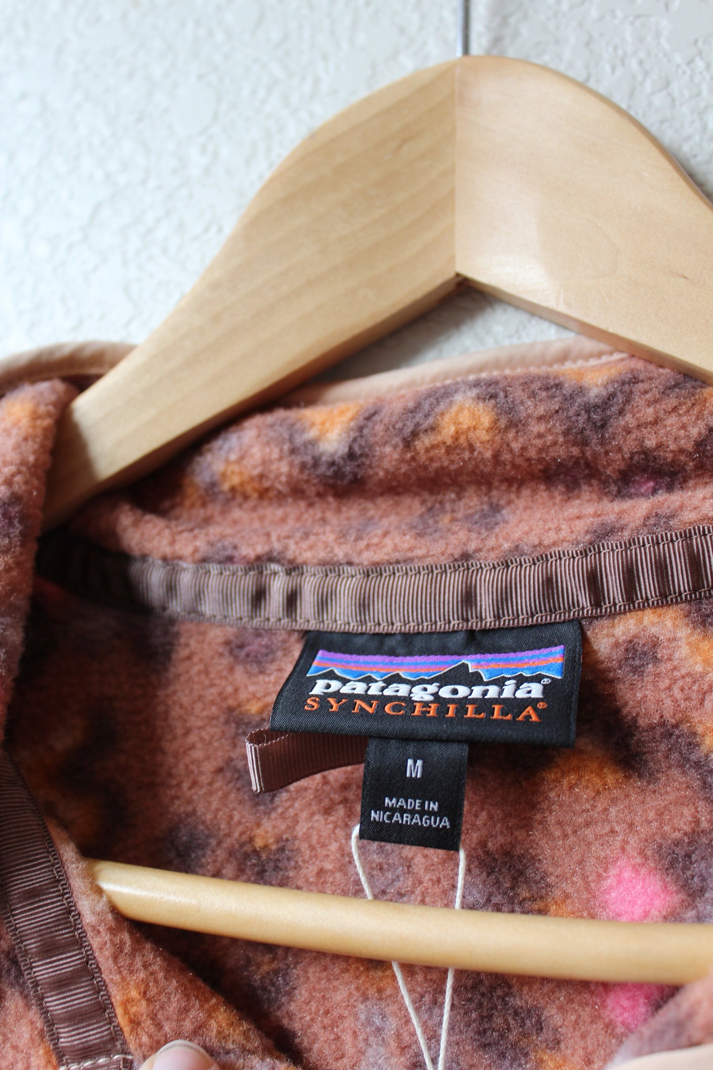 Patagonia Fleece Pattern Snap T - NEW (M)