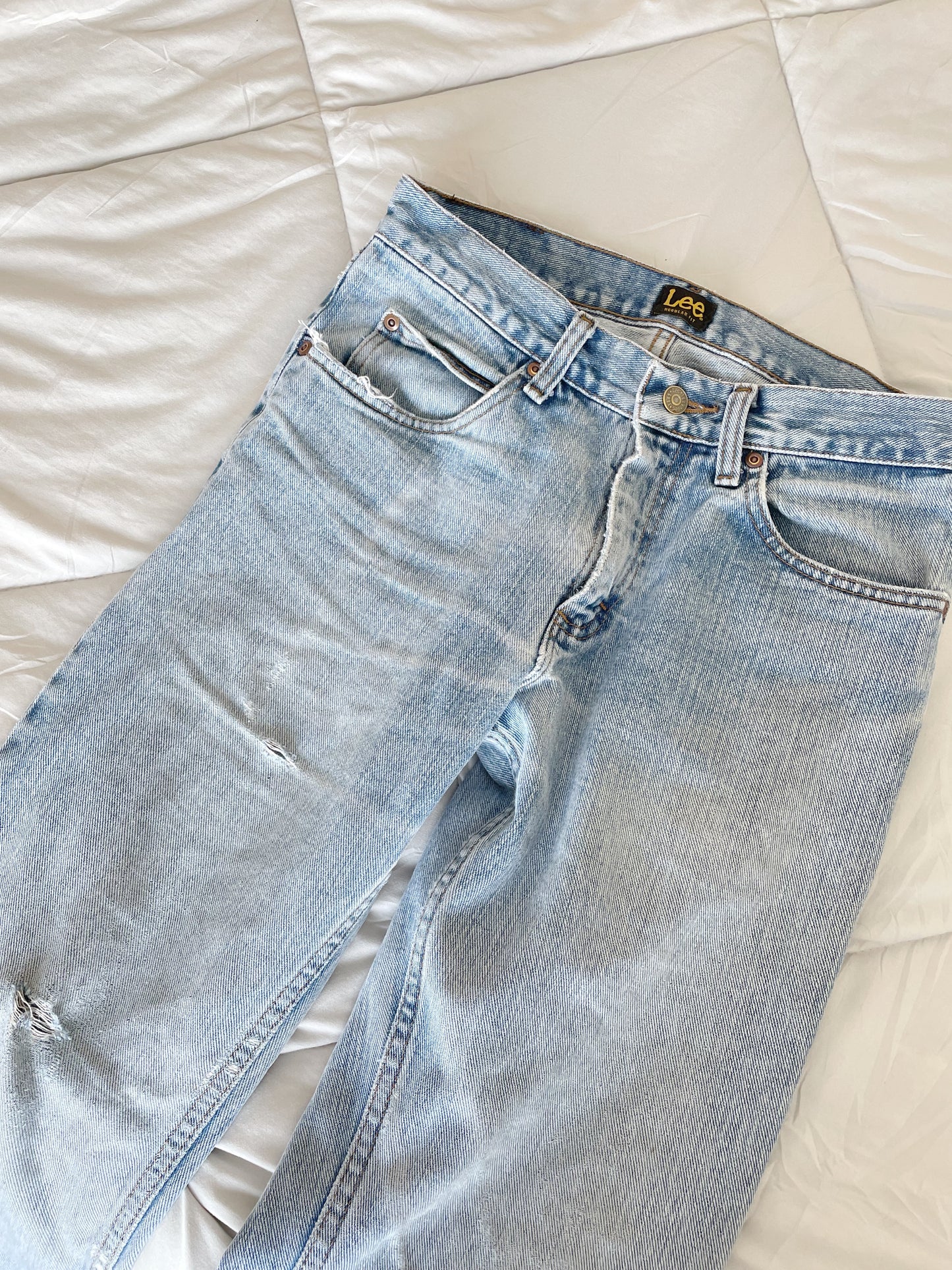 Vintage Lee Straight Leg Jeans (28)