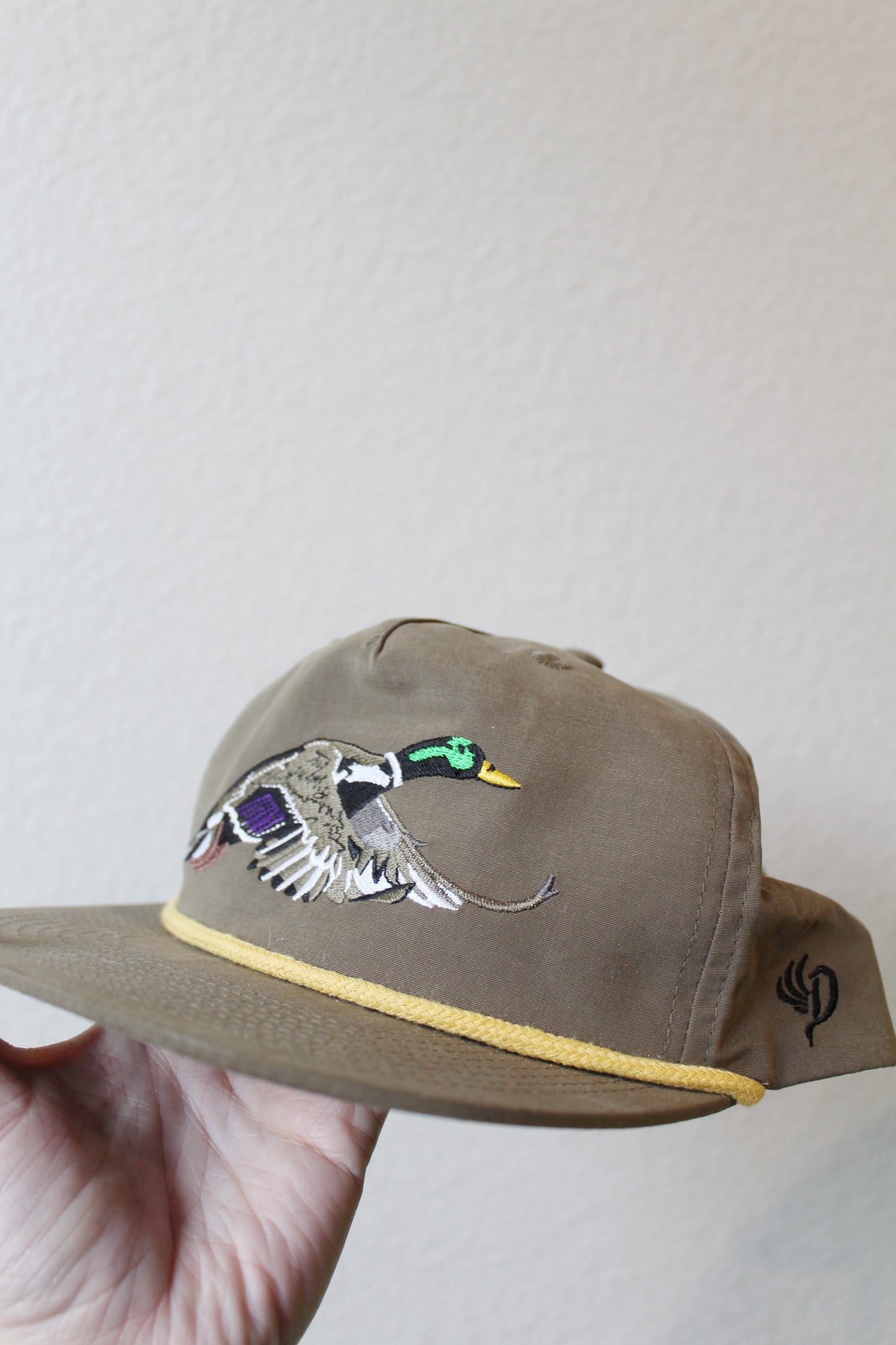 Embroidered Duck Snap Back