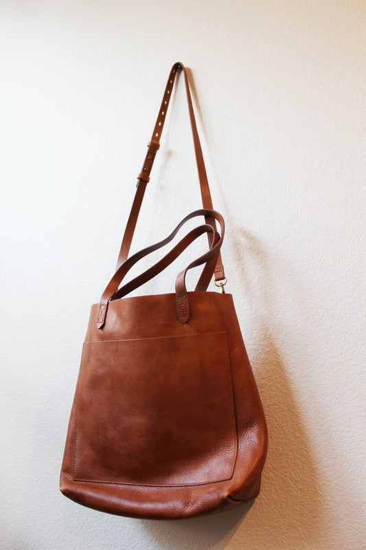 Madewell Leather Transport Tote