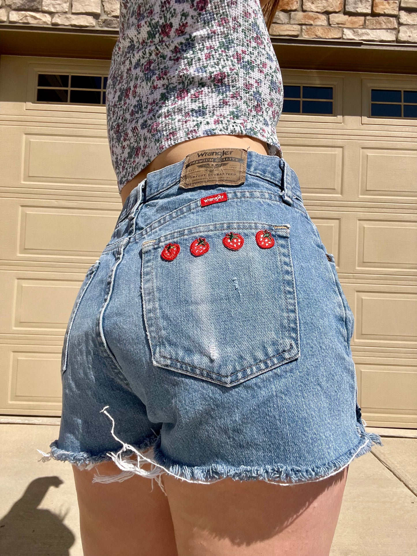 Vintage Wrangler Strawberry Shorts (31)