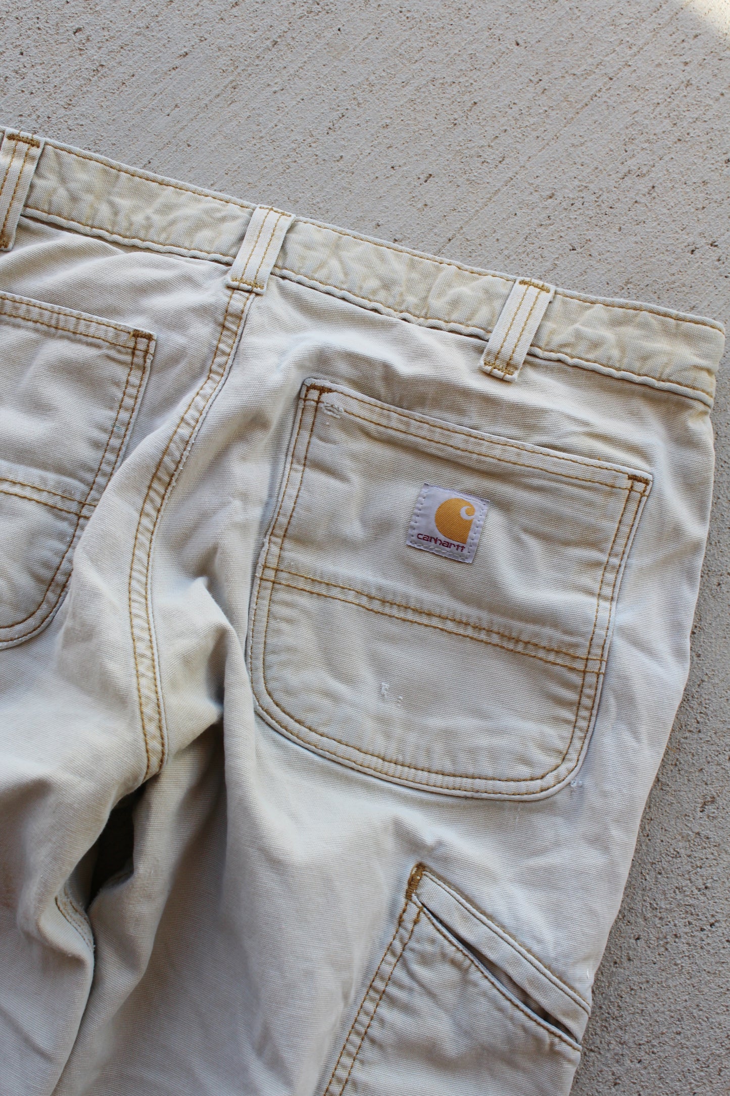 Carhartt Tan Double Knee Pants (31)