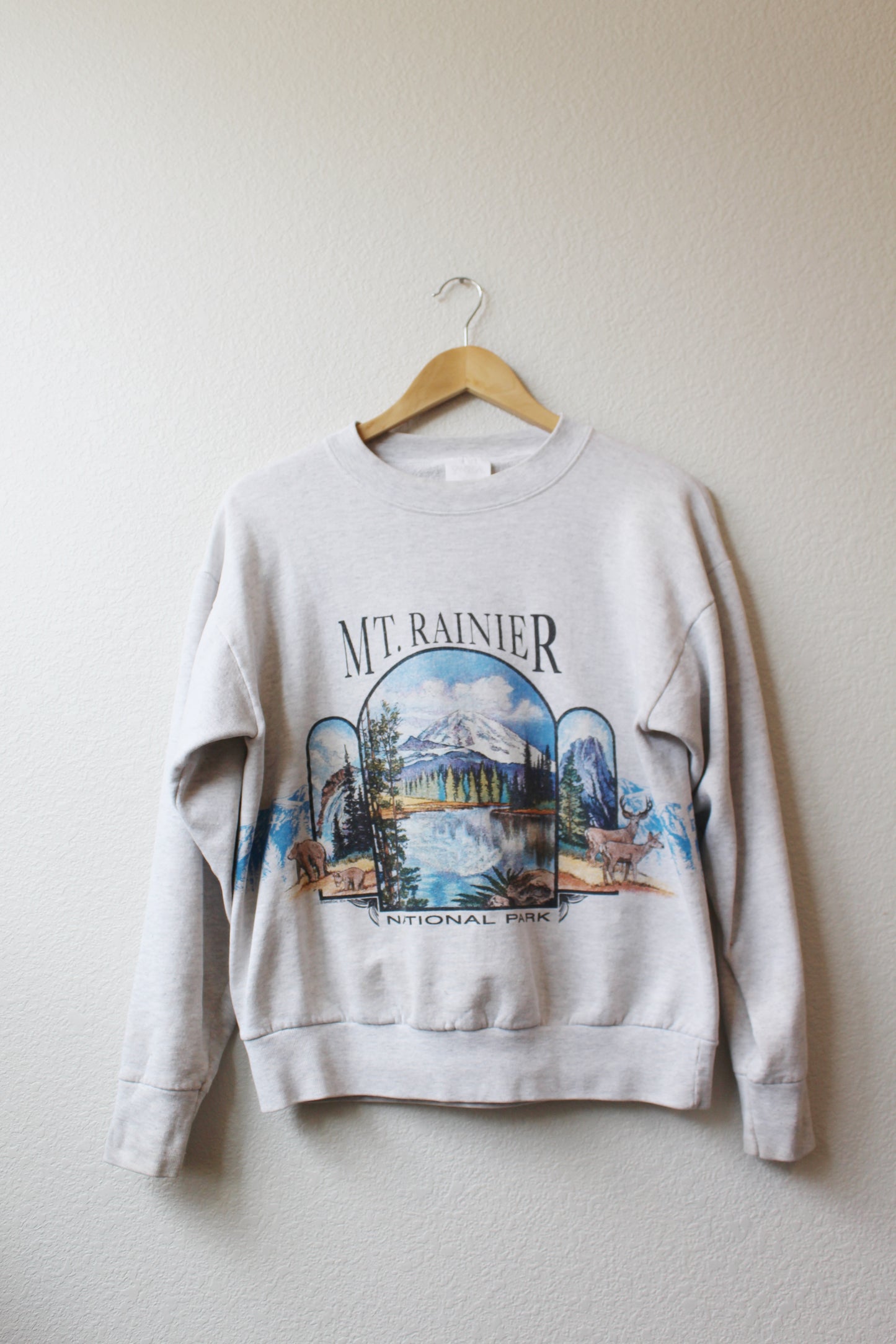 Vintage Mt. Rainier NP Mountain Crewneck (M)