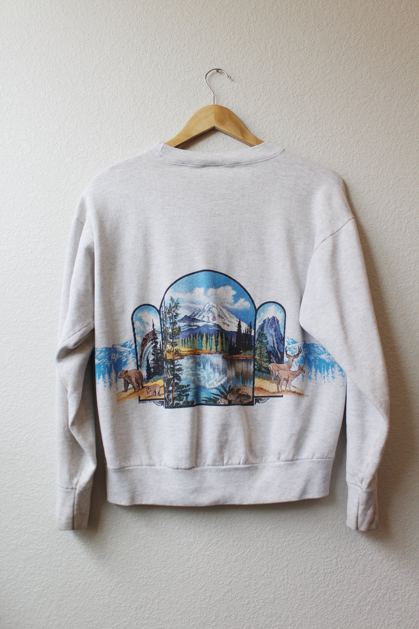 Vintage Mt. Rainier NP Mountain Crewneck (M)