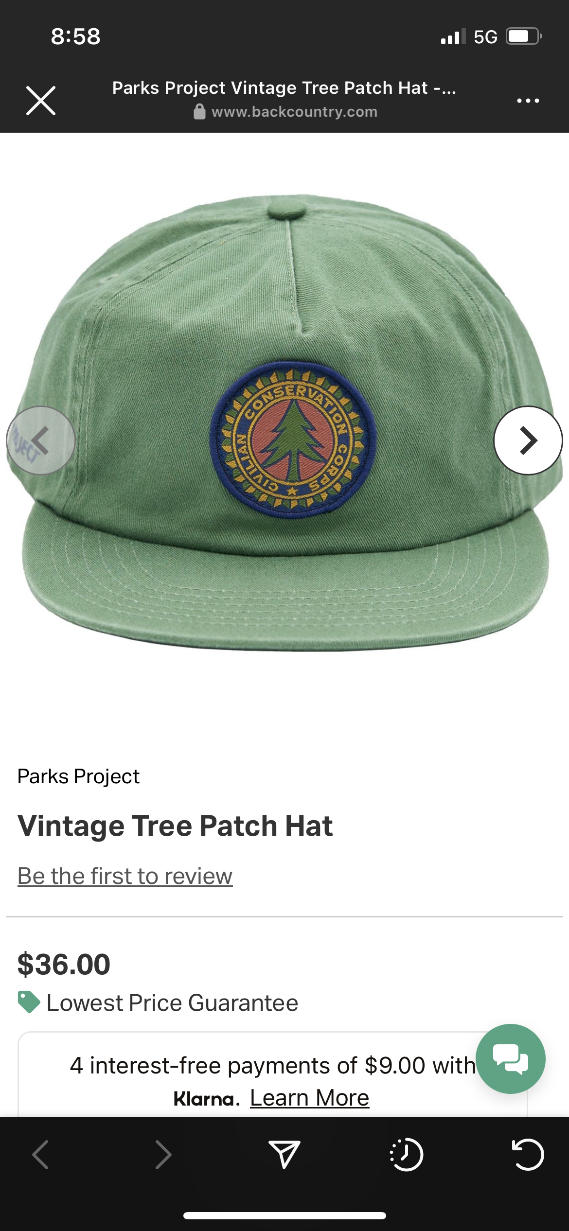 Parks Project Hat - NEW