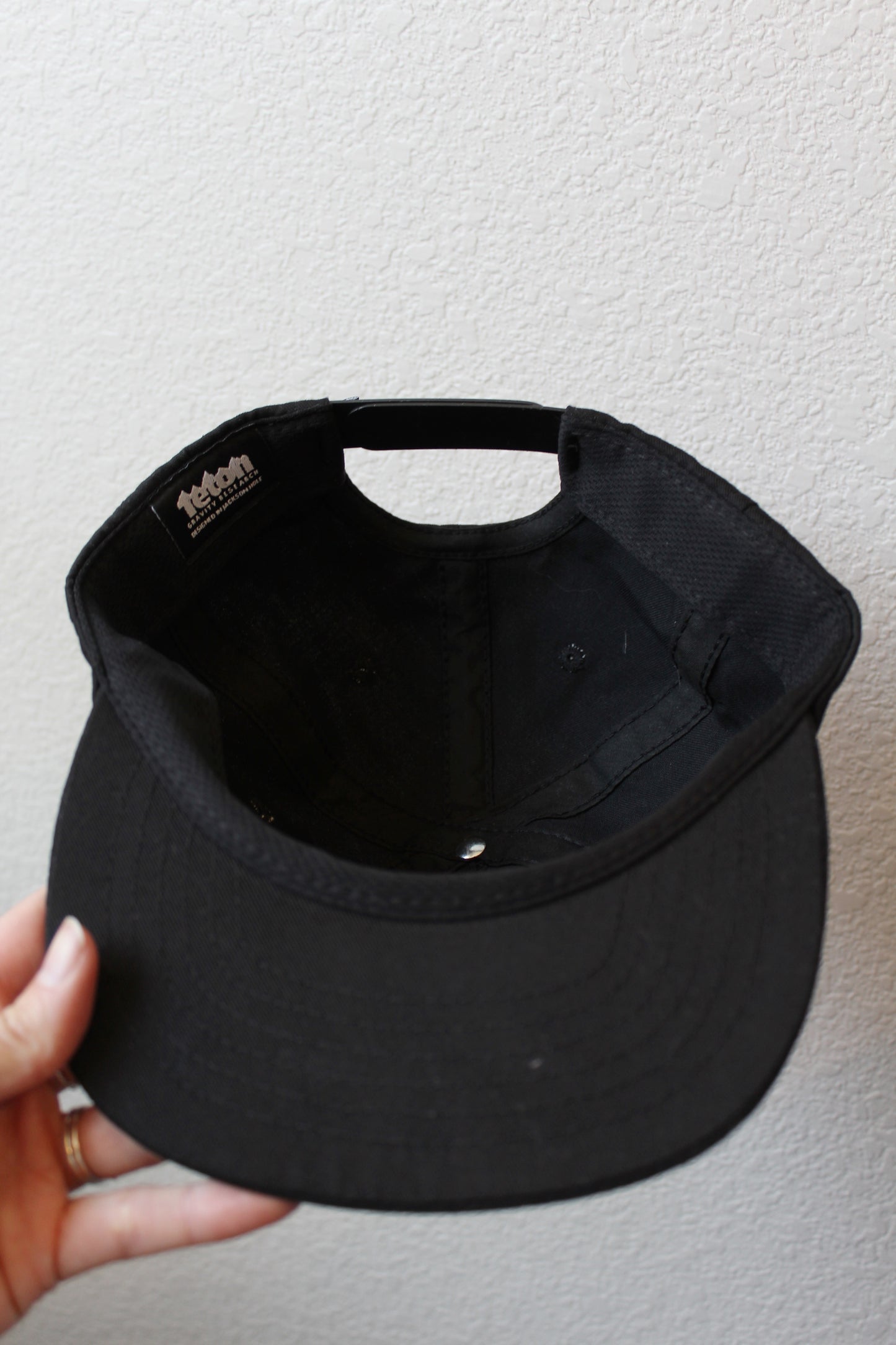 Teton Gravity Research Black Snap Back Hat