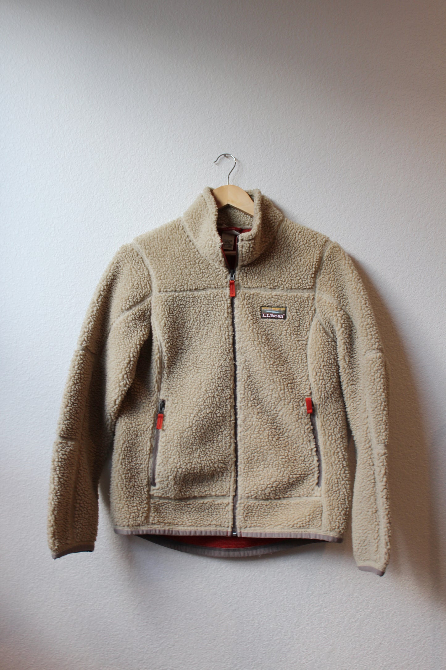 LL Bean Teddy Bear Sherpa Fleece (S)