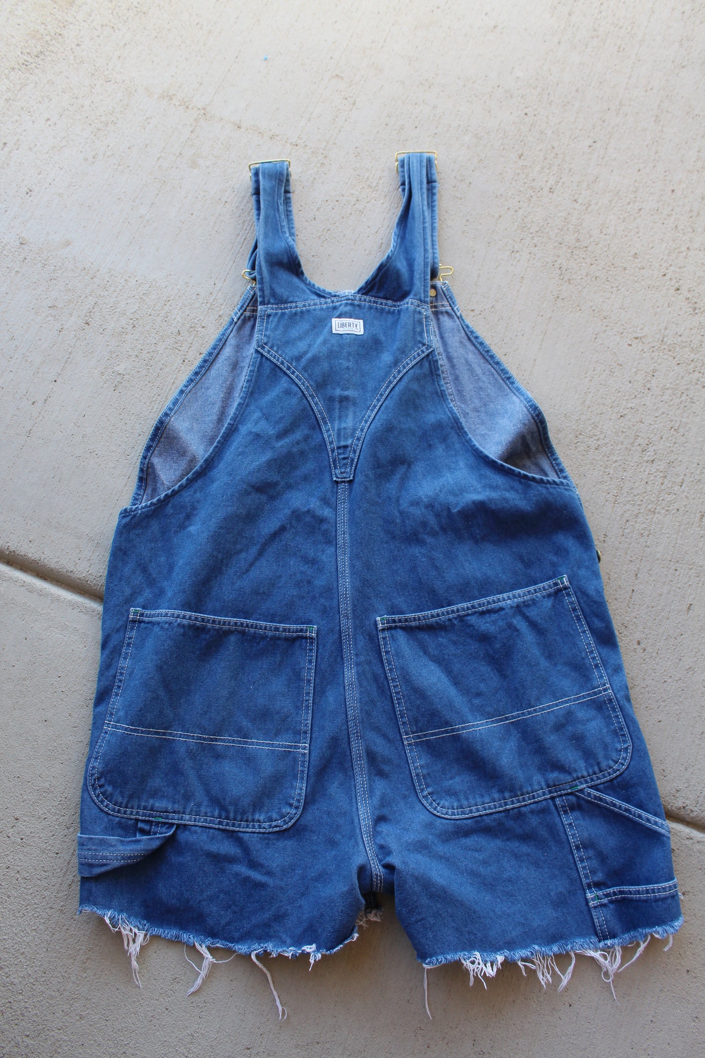 Liberty Denim Shorteralls (XL)