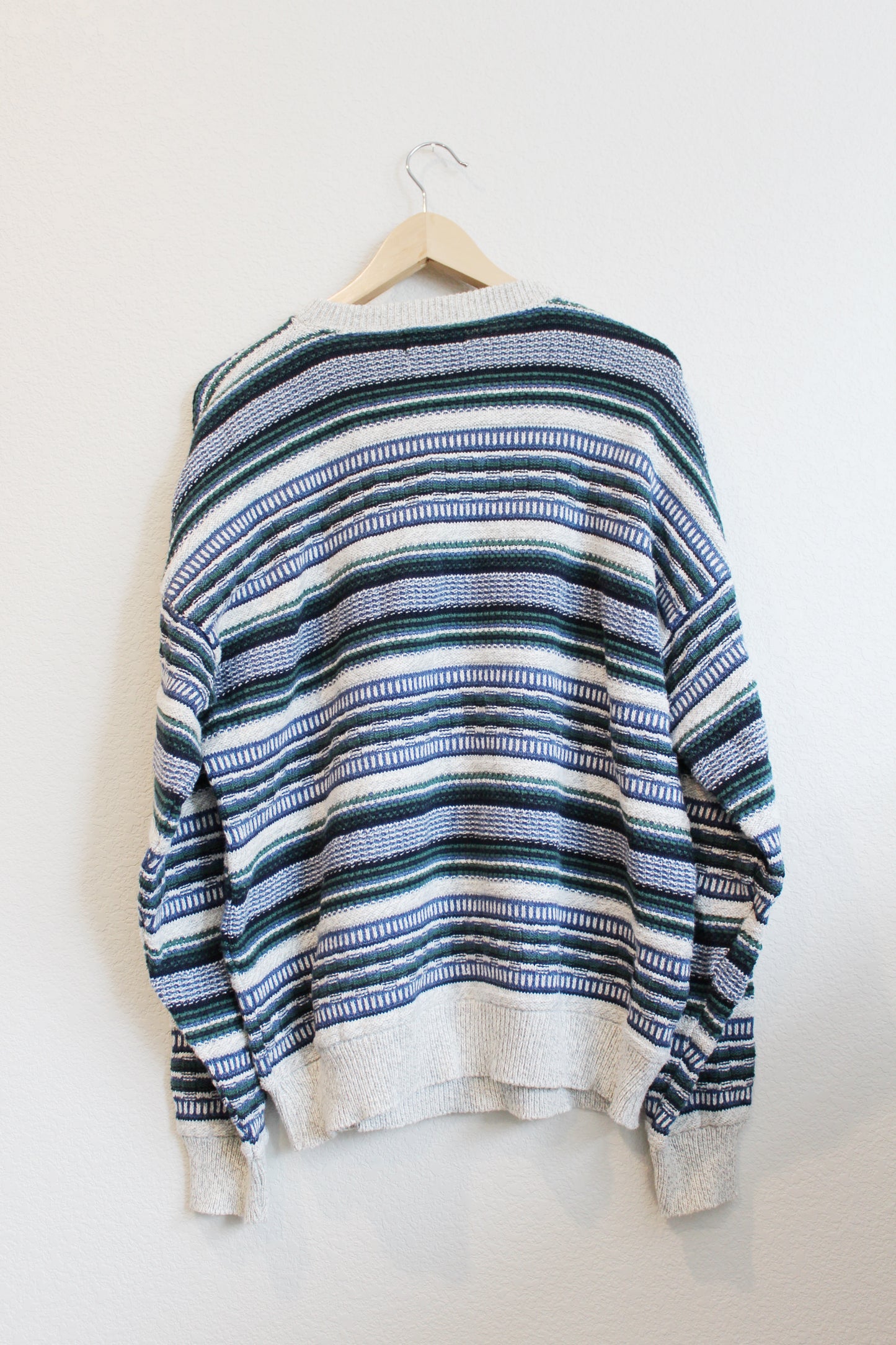 Vintage Coogi Style Henley Knit (L)