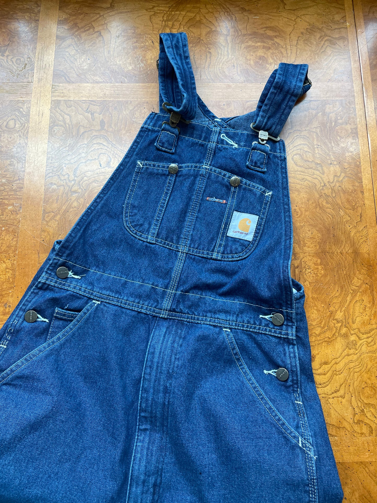 Carhartt Denim Overalls (S/M)