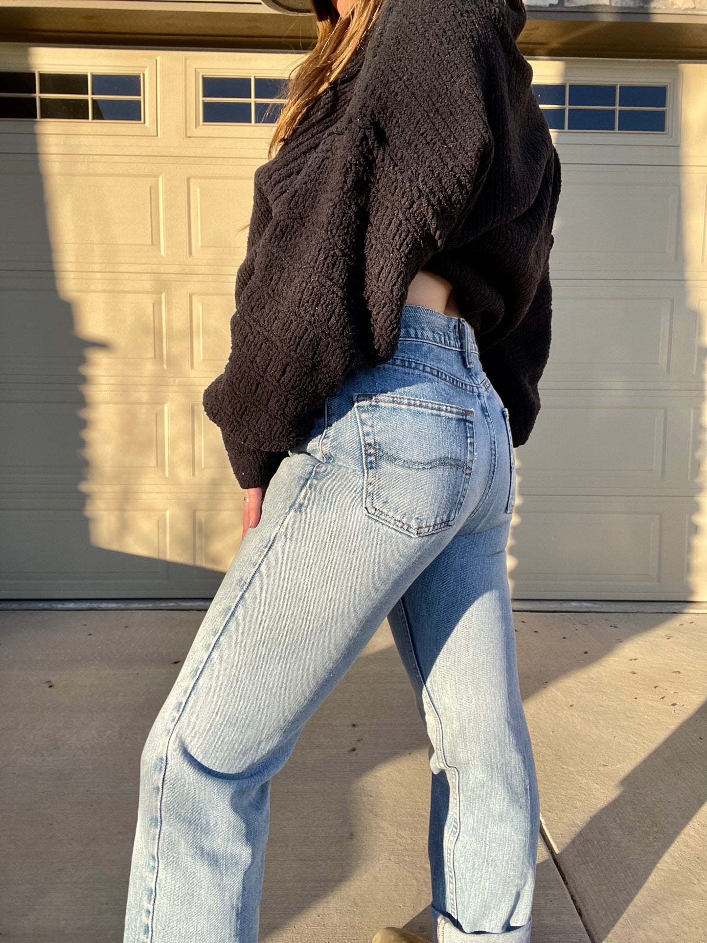 Vintage Lee Straight Leg Jeans (28)