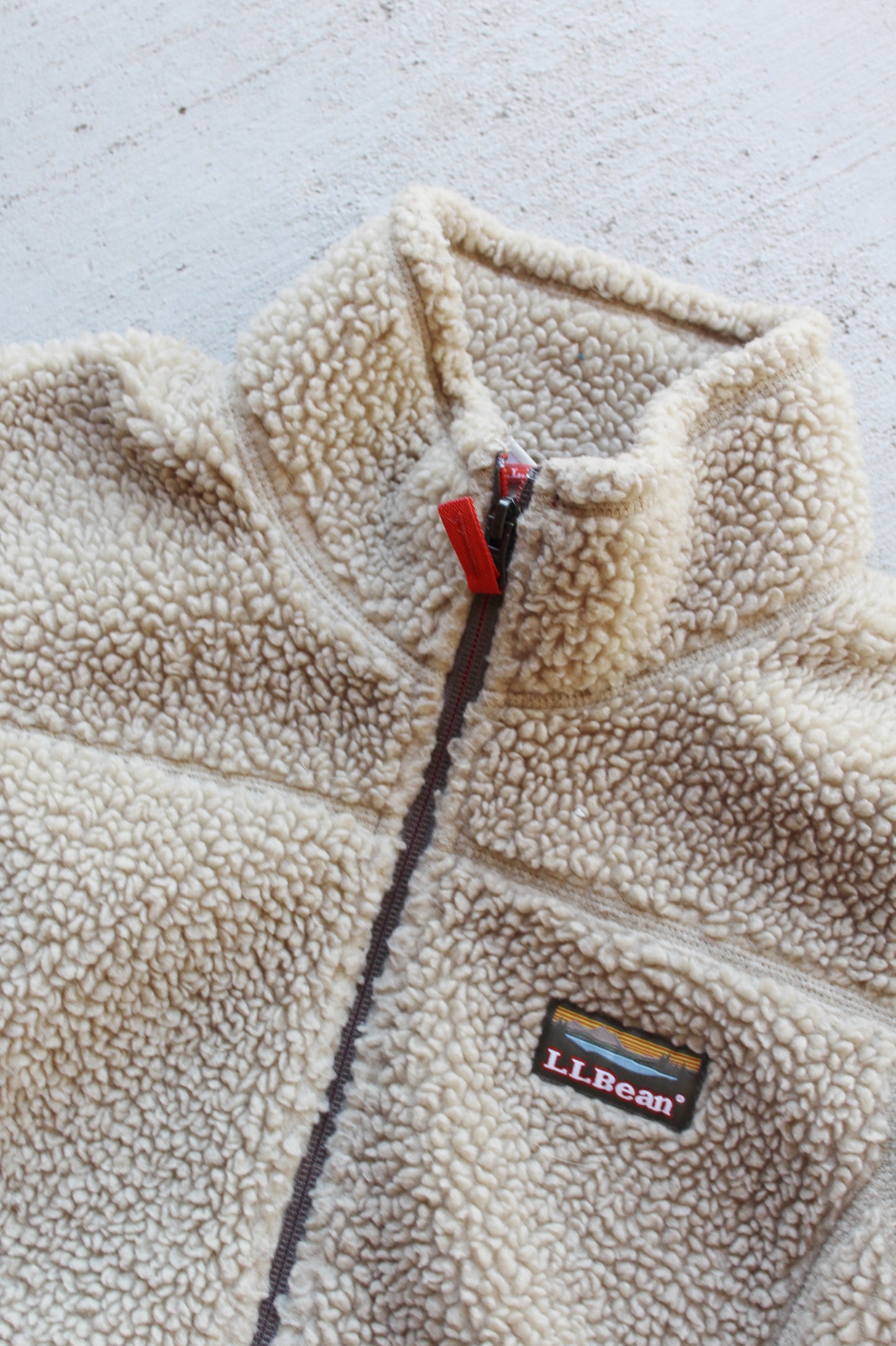 LL Bean Teddy Bear Sherpa Fleece (S)