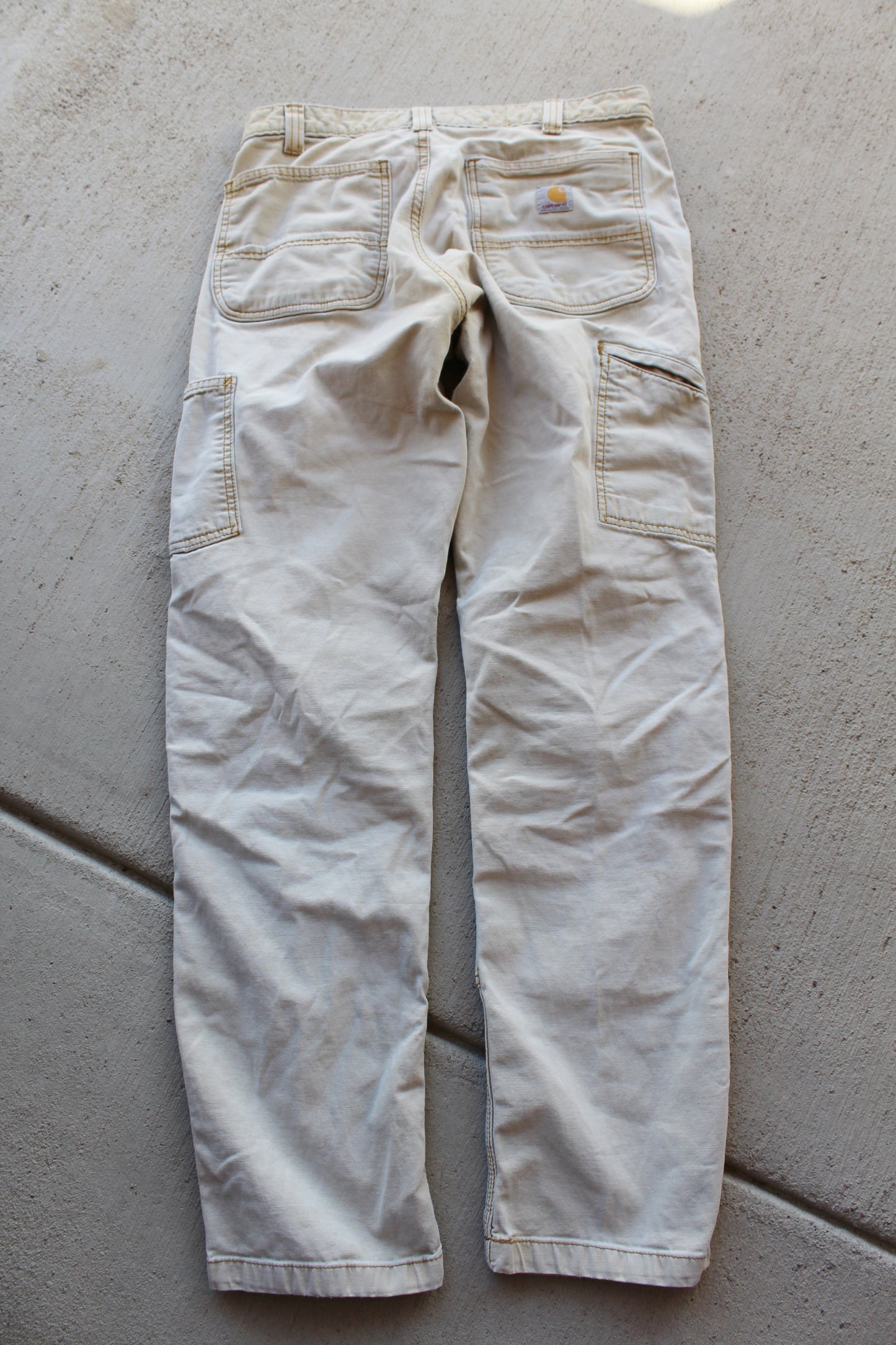 Carhartt Tan Double Knee Pants (31)