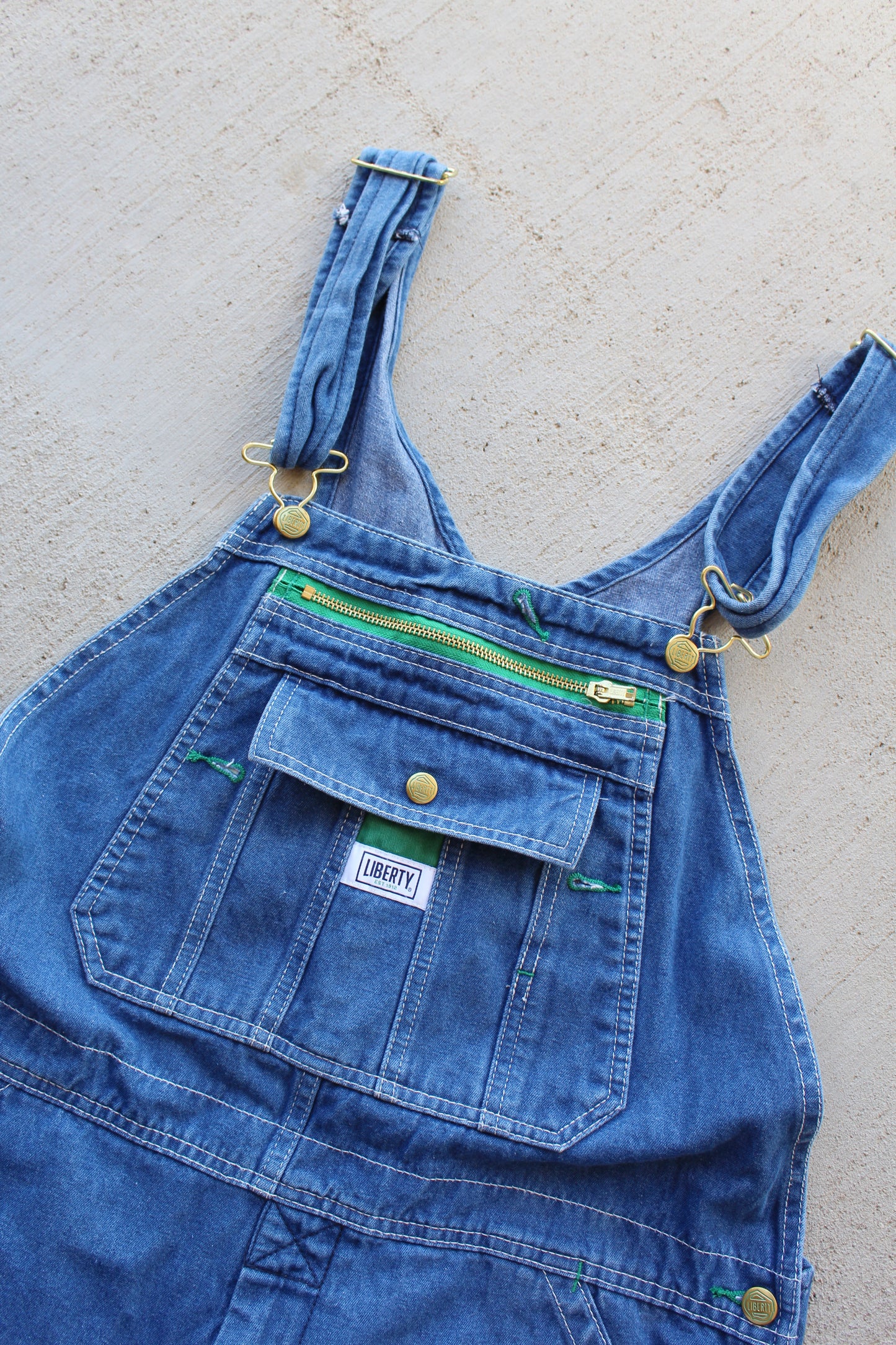 Liberty Denim Shorteralls (XL)